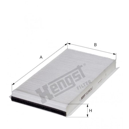 Hengst Cabin Filter, E2963Li E2963LI